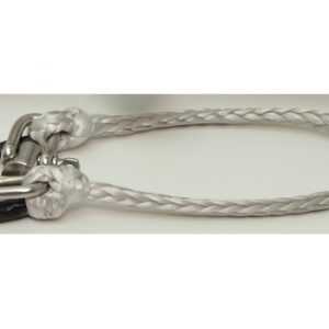 JAY Kiteboarding DYNABAR pivoting dyneema leash: SMALL, 11″, 29cm Full pivoting system